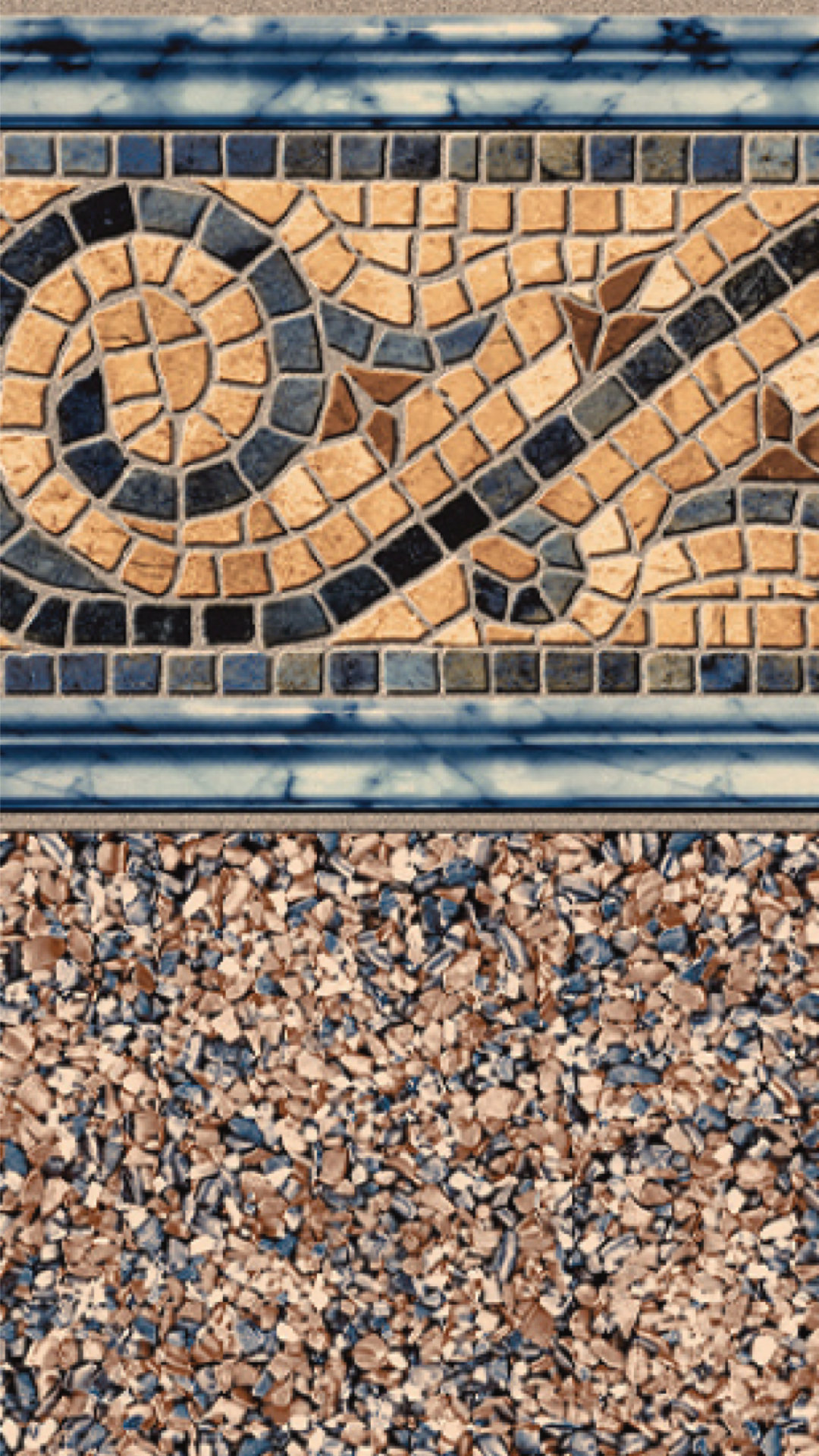 Show Me Pools - Siesta Wave Verona - Vinyl Liner Pattern