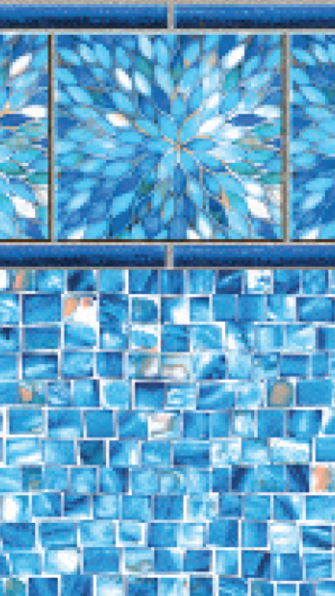 Show Me Pools - Sunburst Oyster Bay - Vinyl Liner Pattern